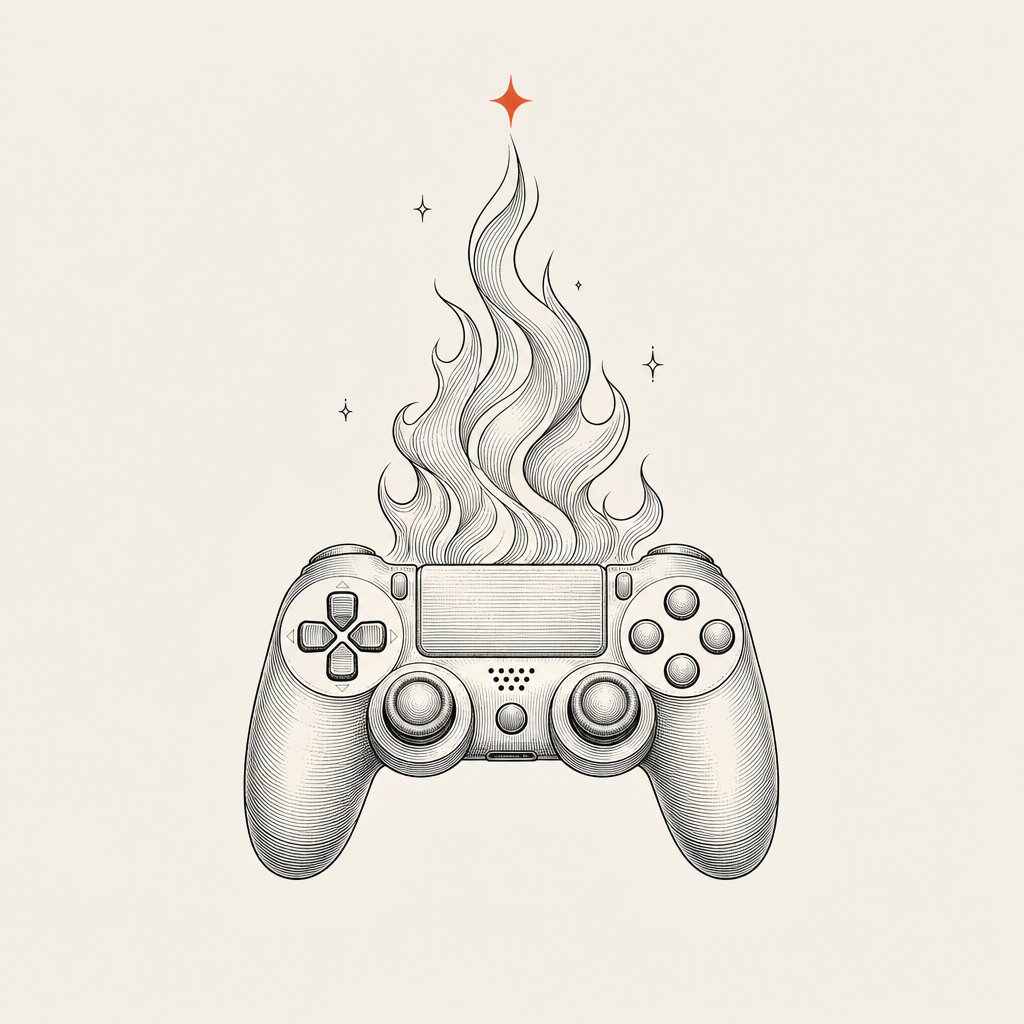 GAME HOT illustration